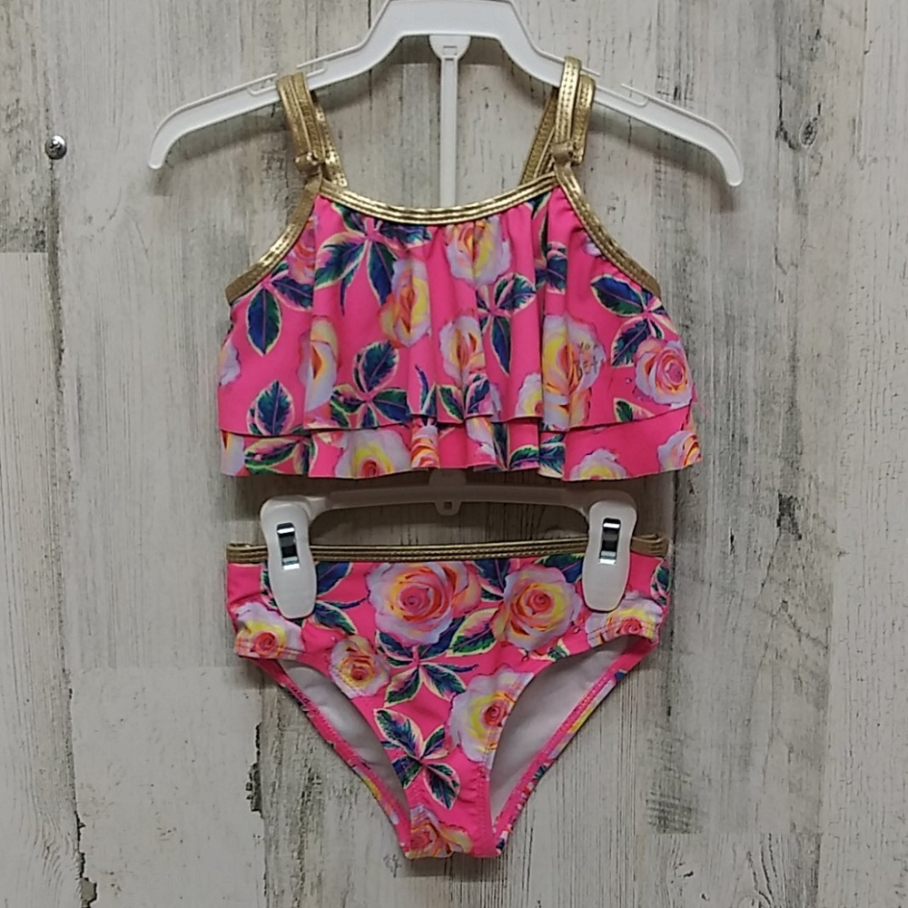 Betsey Johnson size 4T two piece bikini swimsuit